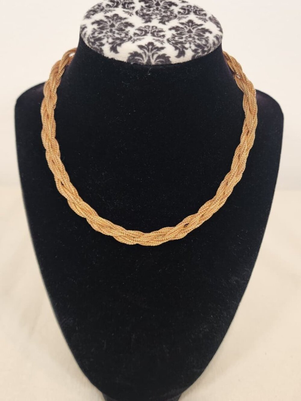 Christian Dior Rope Chain Gold-tone Necklace